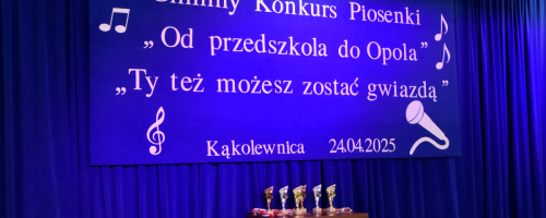 Gminny Konkurs Piosenki "Od przedszkola do Opola" i "I Ty możesz zostać gwiazdą"